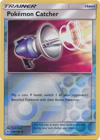 Sun & Moon Pokemon Catcher #126/149 reverse holo