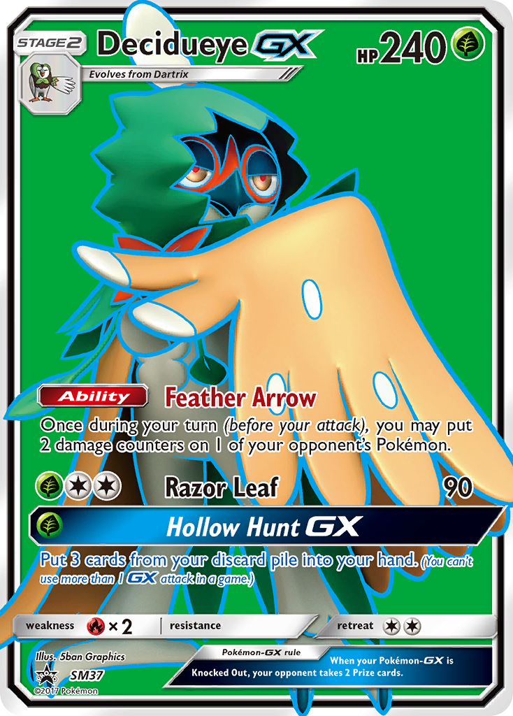 Sun & Moon Promo Decidueye GX #37