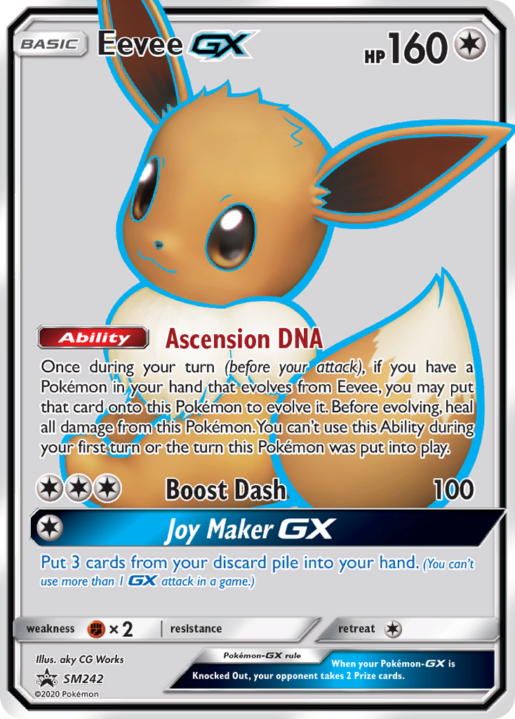 Sun & Moon Promo Eevee GX #242