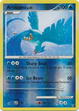 Supreme Victors Articuno #16/147 reverse holo