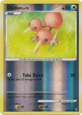 Supreme Victors Doduo #102/147 reverse holo