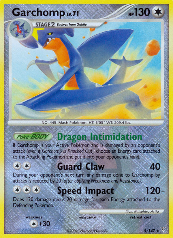 Supreme Victors Holo Garchomp #5 Promo