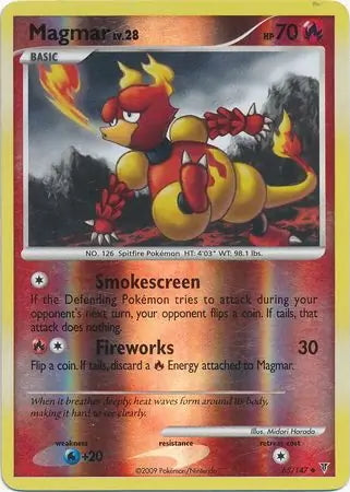 Supreme Victors Magmar #65/147 reverse holo