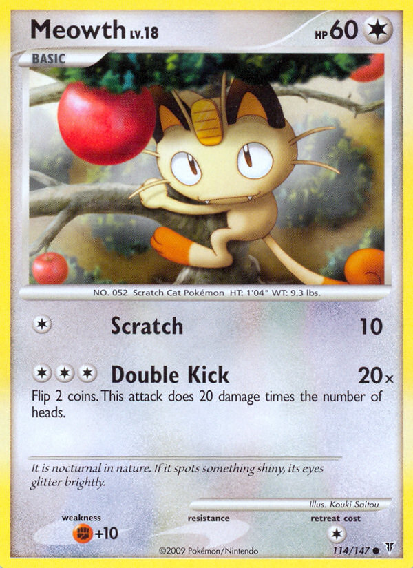 Supreme Victors Meowth #114/147