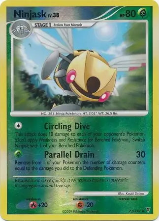 Supreme Victors Ninjask #73/147 reverse holo