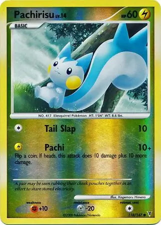 Supreme Victors Pachirisu #118/147 reverse holo