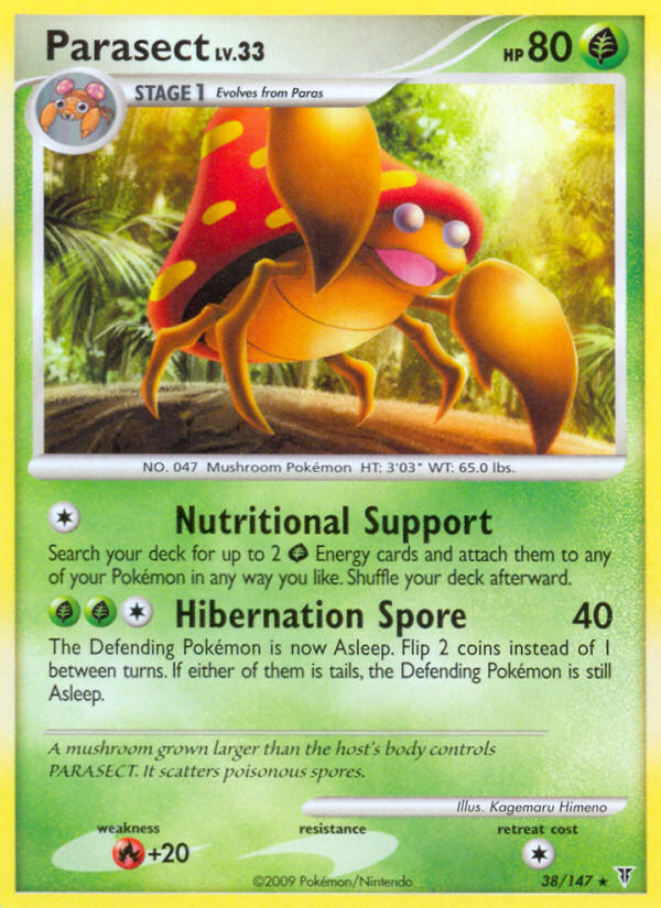 Supreme Victors Parasect #38/147