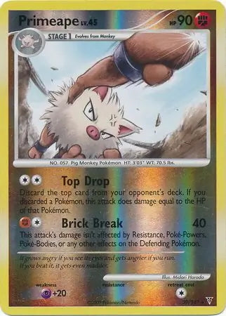 Supreme Victors Primeape #39/147 reverse holo