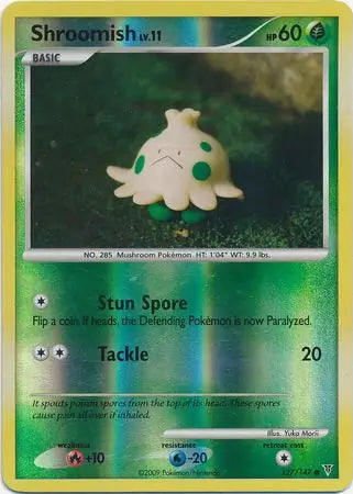 Supreme Victors Shroomish #127/147 reverse holo