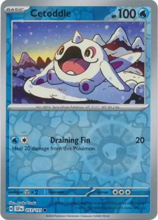 Surging Sparks Cetoddle #53/191 reverse holo