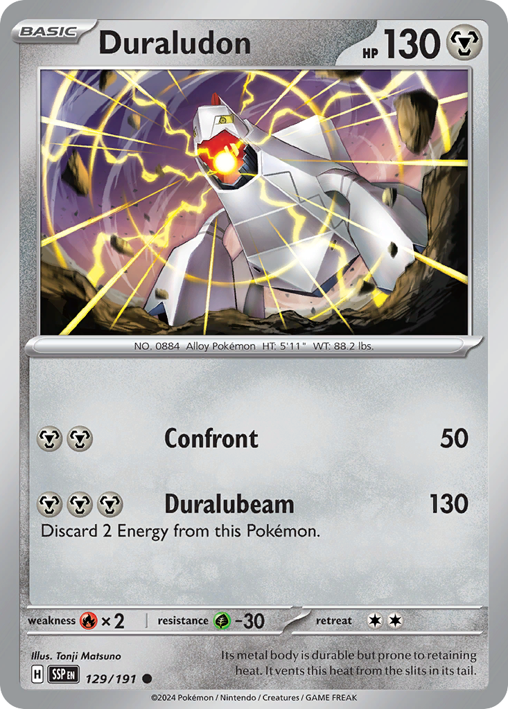 Surging Sparks Duraludon #129/191