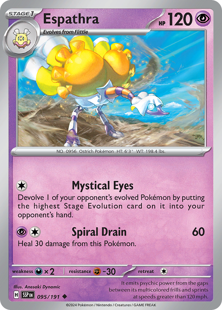 Surging Sparks Espathra #95/191