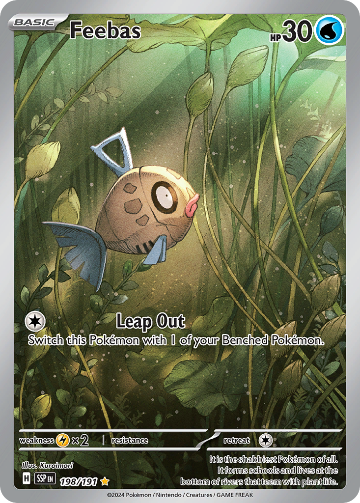 Surging Sparks Feebas #198/191