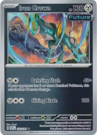 Surging Sparks Iron Crown #132/191 reverse holo
