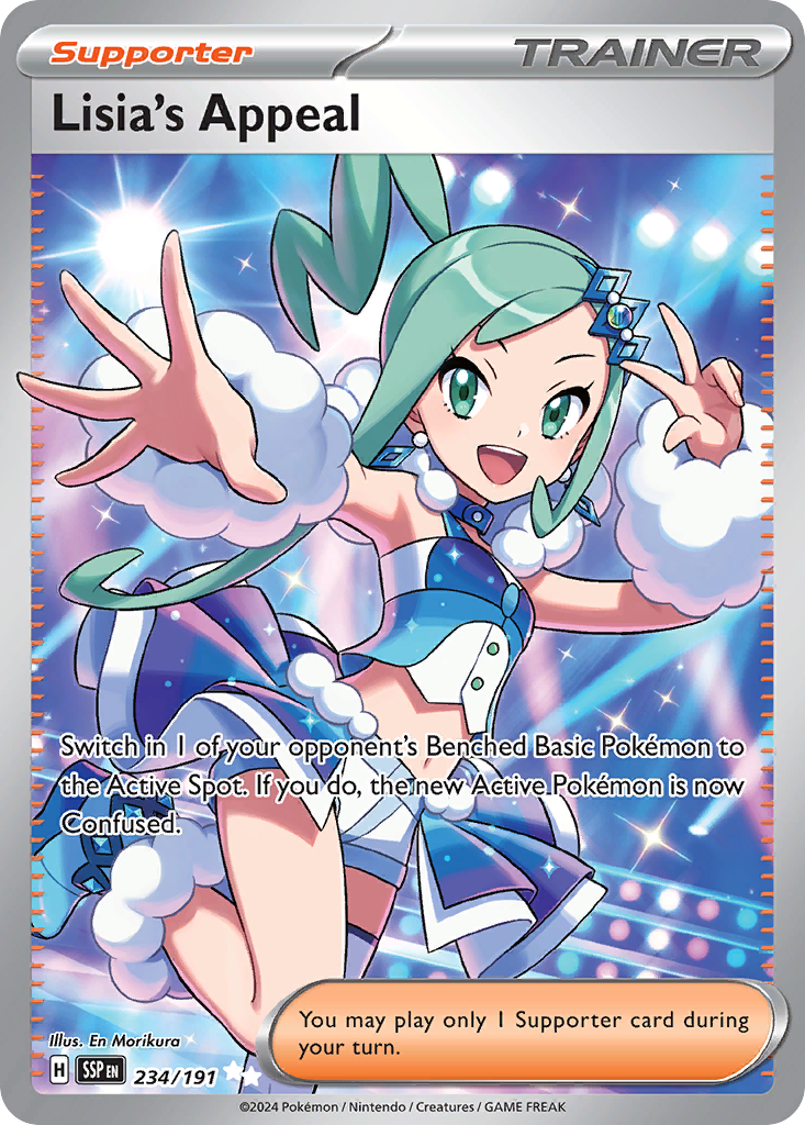 Surging Sparks Lisia’s Appeal #234/191