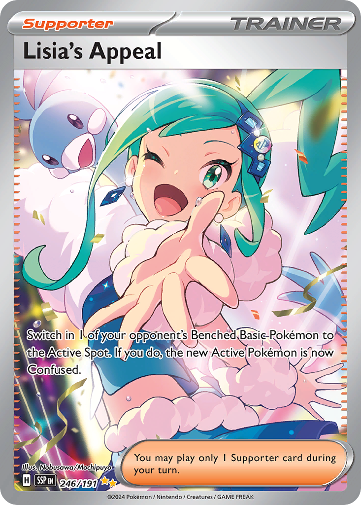 Surging Sparks Lisia’s Appeal #246/191