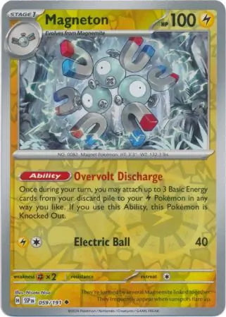 Surging Sparks Magneton #59/191 reverse holo