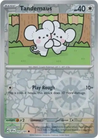 Surging Sparks Tandemaus #157/191 reverse holo