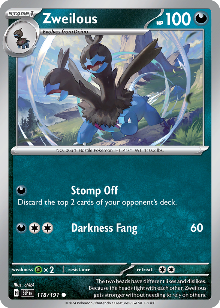 Surging Sparks Zweilous #118/191