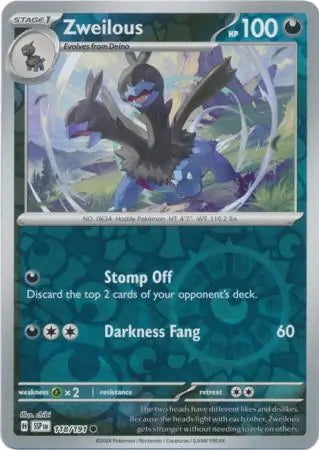 Surging Sparks Zweilous #118/191 reverse holo