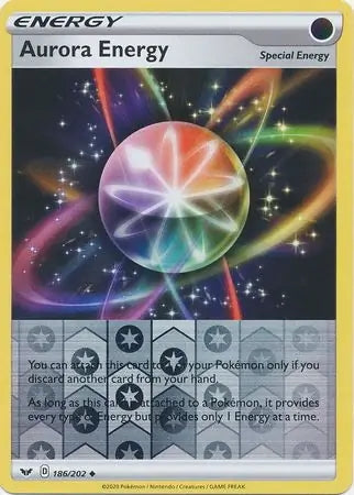 Sword & Shield Aurora Energy #186/202 reverse holo
