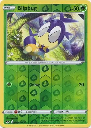 Sword & Shield Blipbug #16/202 reverse holo