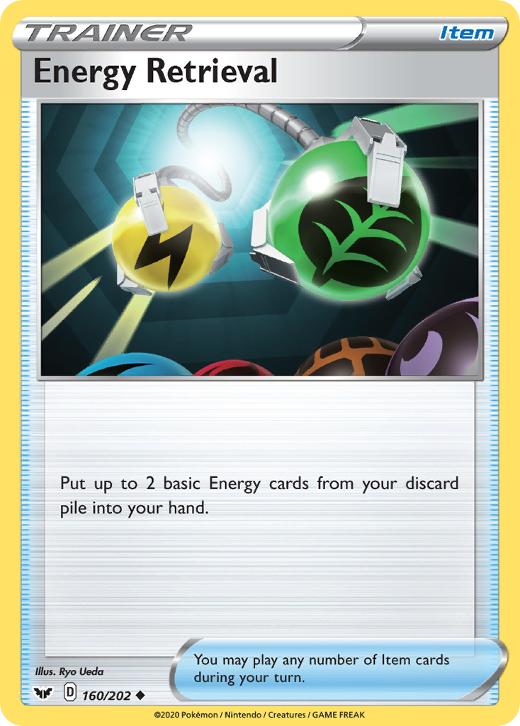 Sword & Shield Energy Retrieval #160/202