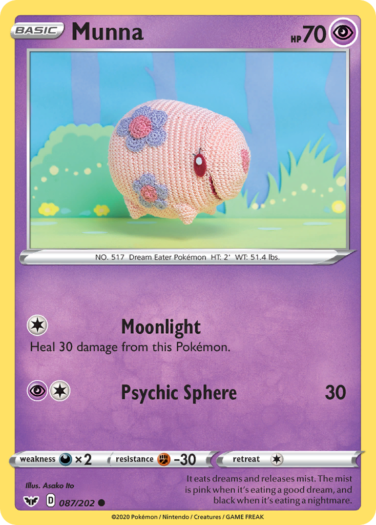 Sword & Shield Munna #87/202