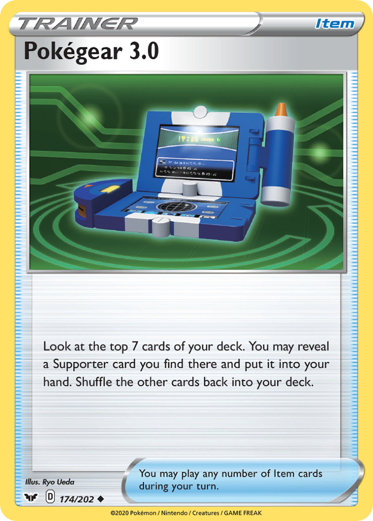Sword & Shield Pokégear 3 #174/202