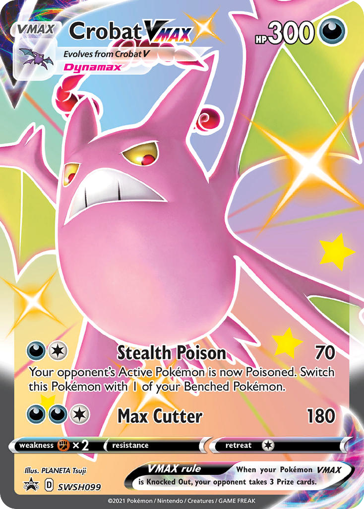 Sword & Shield Promo's Crobat VMAX #99