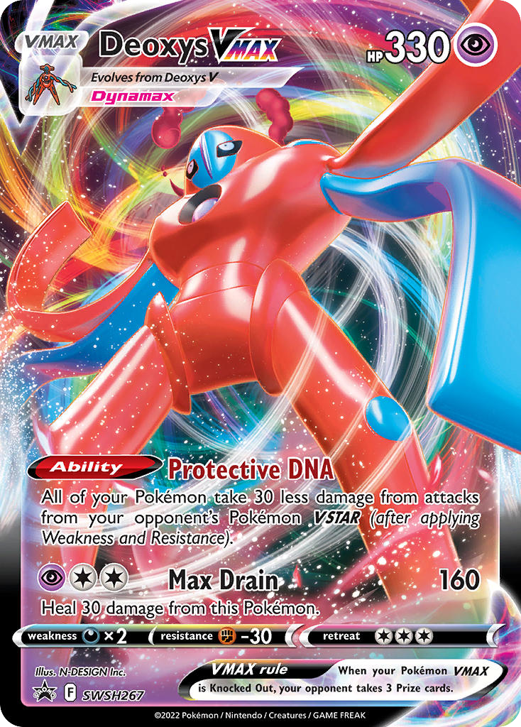 Sword & Shield Promo’s Deoxys VMAX #267