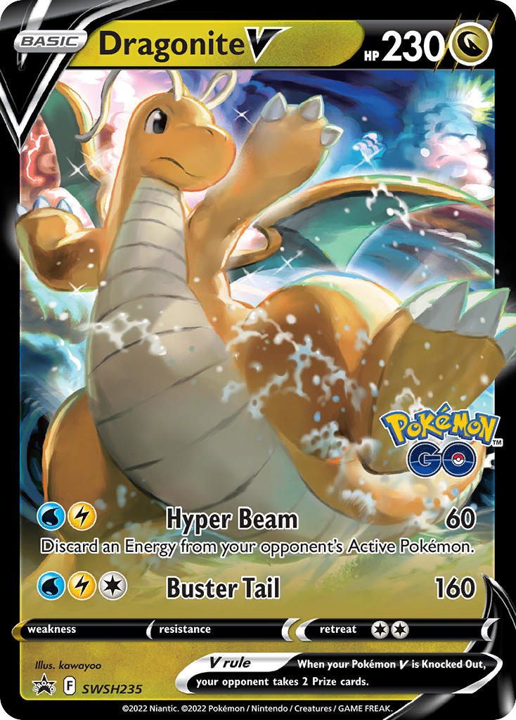 Sword & Shield Promo’s Dragonite V #235