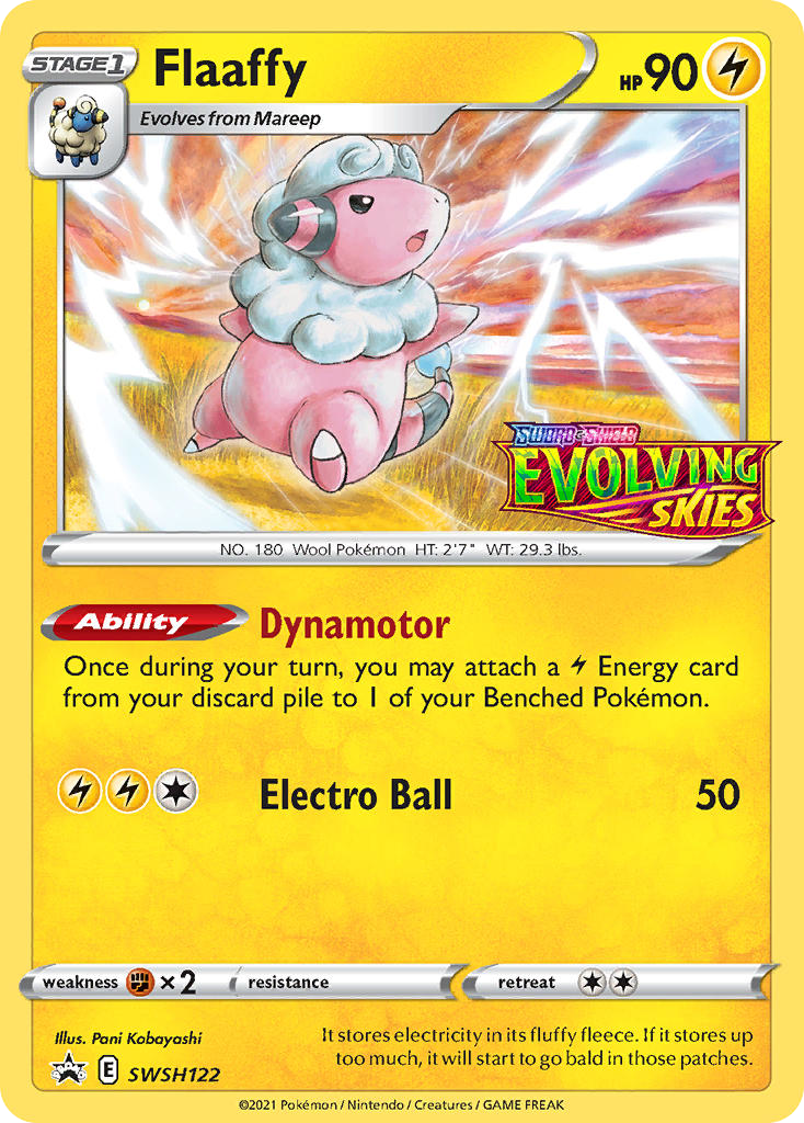 Sword & Shield Promo's Holo Flaaffy #122