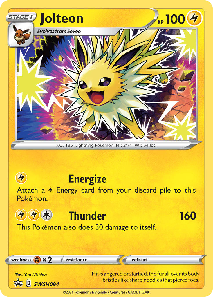Sword & Shield Promo's Jolteon #94