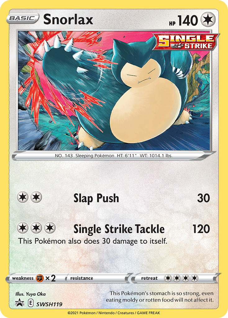 Sword & Shield Promo's Snorlax #119