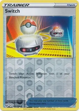 Sword & Shield Switch #183/202 reverse holo