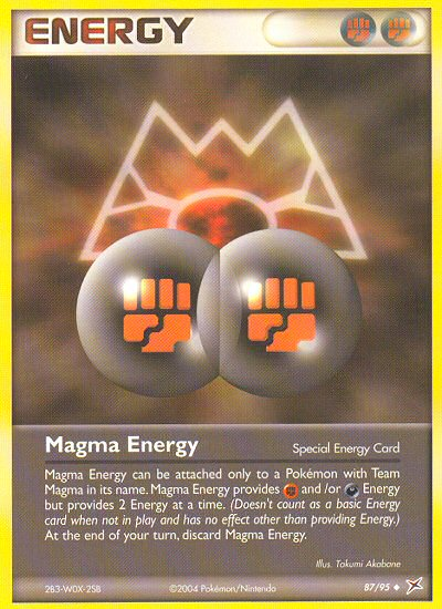 Team Magma v Aqua Magma Energy #87/95