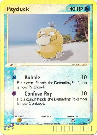 Team Magma v Aqua Psyduck #44/95 reverse holo