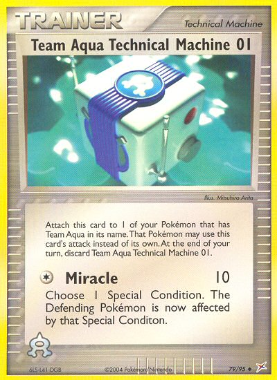 Team Magma v Aqua Team Aqua Machine #79/95