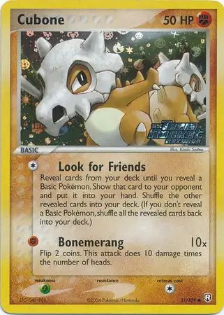 Team Rocket Returns Cubone #51/109 reverse holo