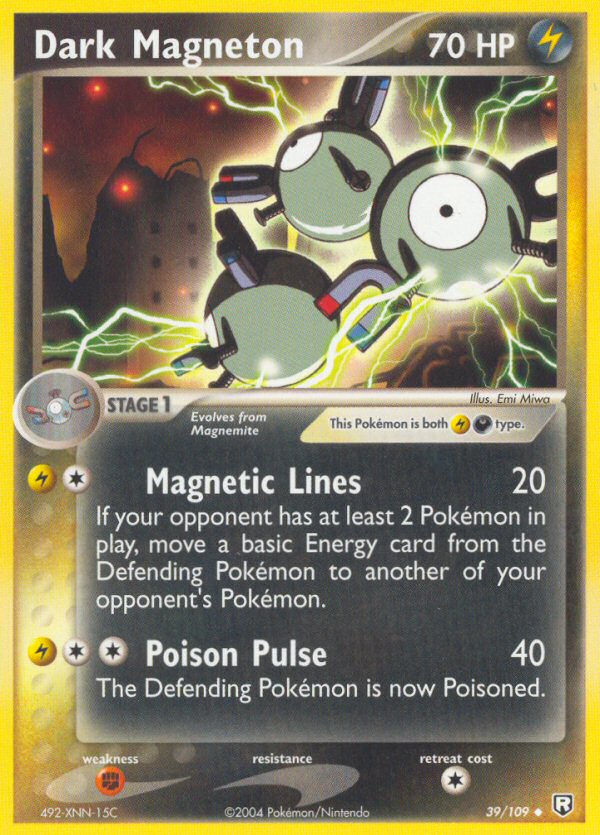 Team Rocket Returns Dark Magneton #39/109