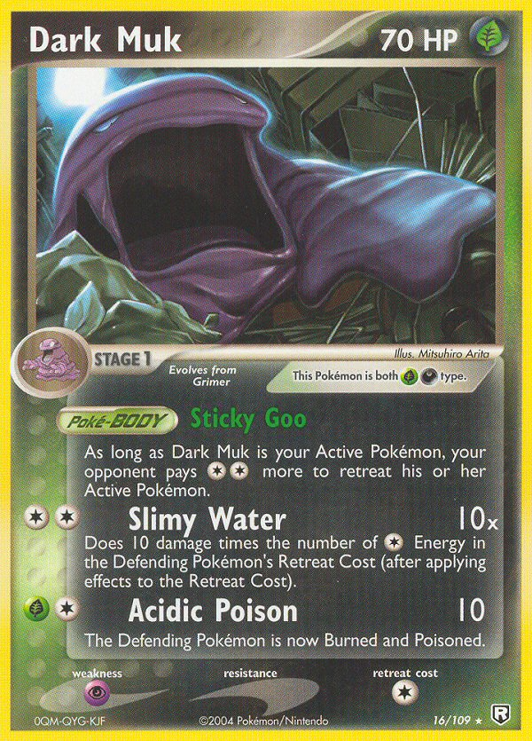 Team Rocket Returns Dark Muk #16/109