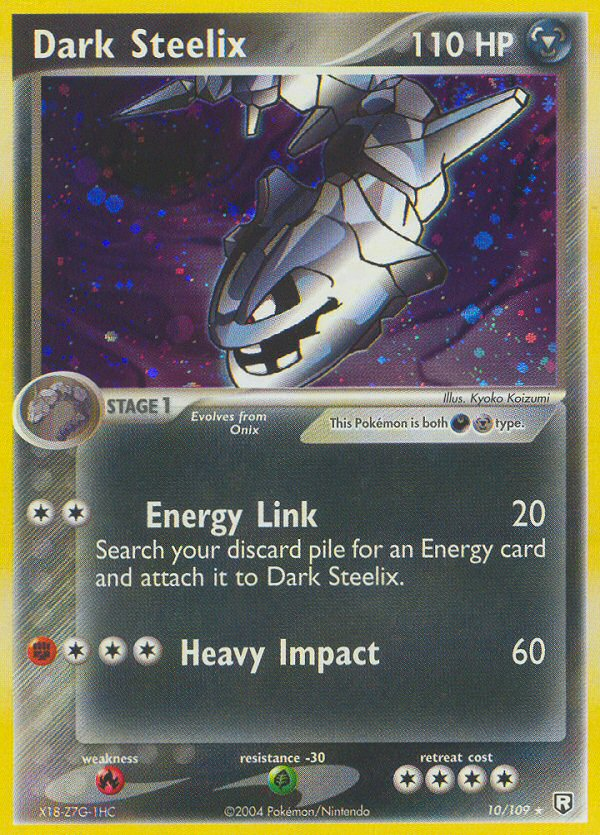 Team Rocket Returns Holo Dark Steelix #10/109