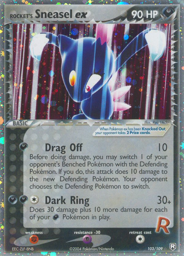 Team Rocket Returns Rocket’s Sneasel ex #103/109