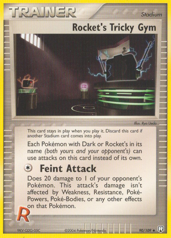 Team Rocket Returns Rocket’s Tricky Gym #90/109
