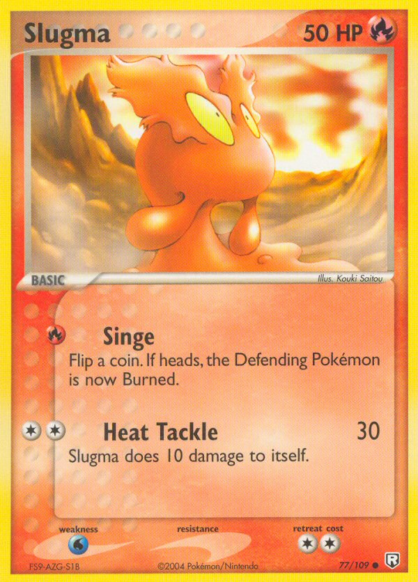 Team Rocket Returns Slugma #77/109