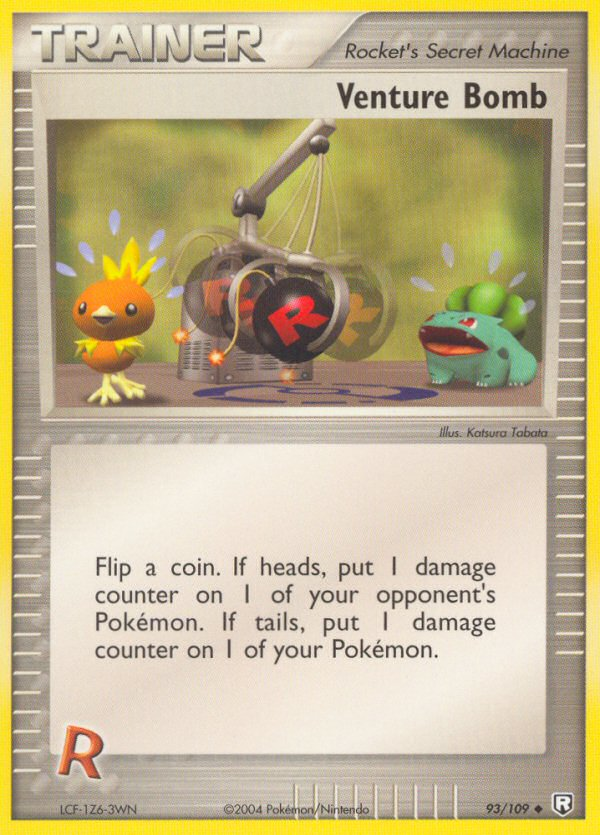 Team Rocket Returns Venture Bomb #93/109