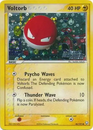 Team Rocket Returns Voltorb #80/109 reverse holo
