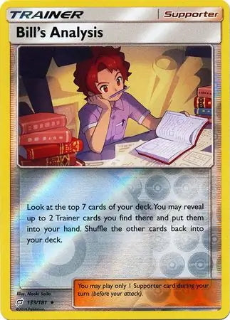 Team Up Bill’s Analysis #133/181 reverse holo