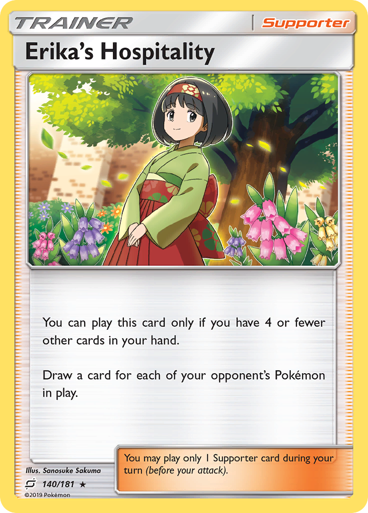 Team Up Erika’s Non - Holo Hospitality #140/181
